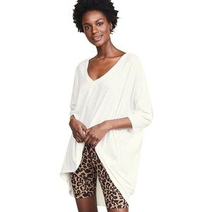 FREE PEOPLE - CATCH WAVE TEE - IVORY NWT